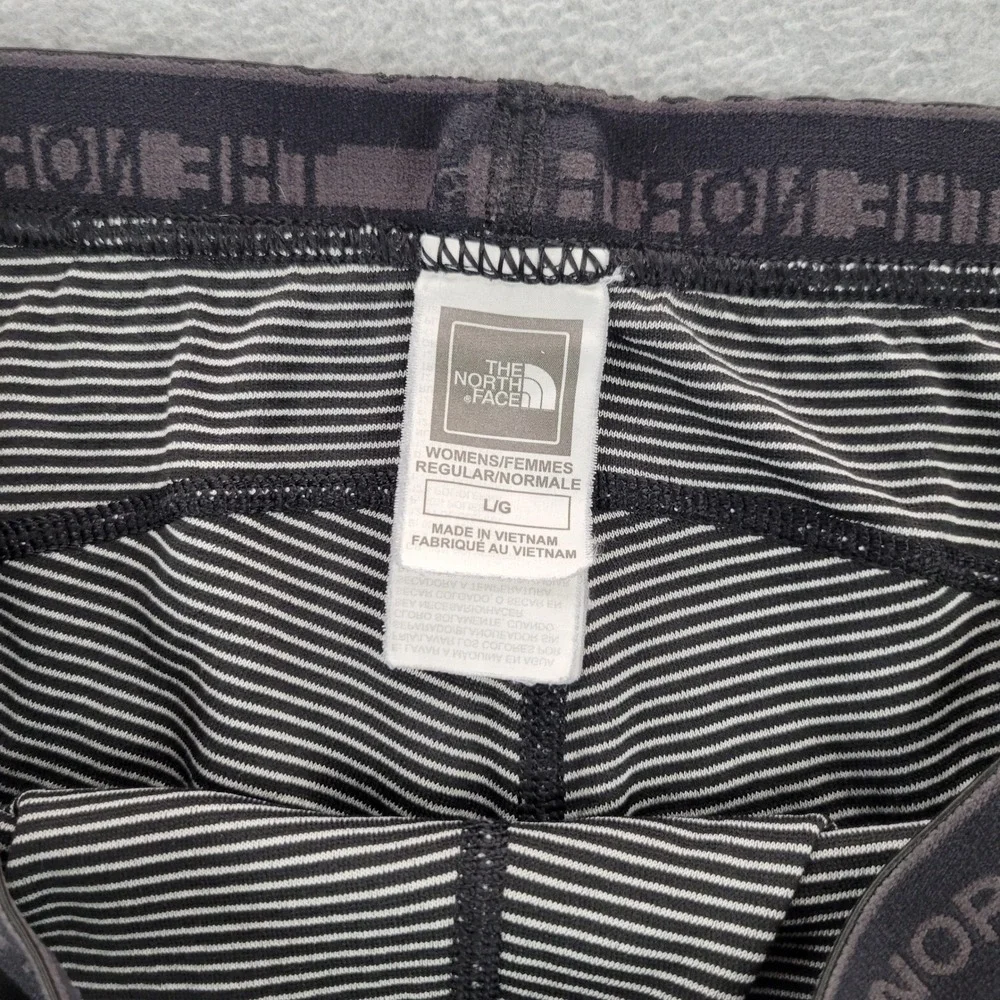 The North Face FlashDry Base Layer Leggings Womens Large Black Athletic Tights